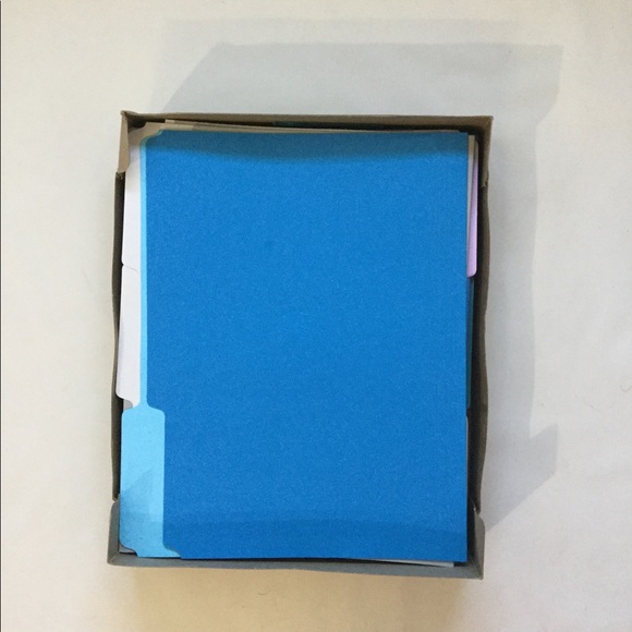 OfficeMax 100 File Folders NWOT ❤️ - Picture 2 of 5